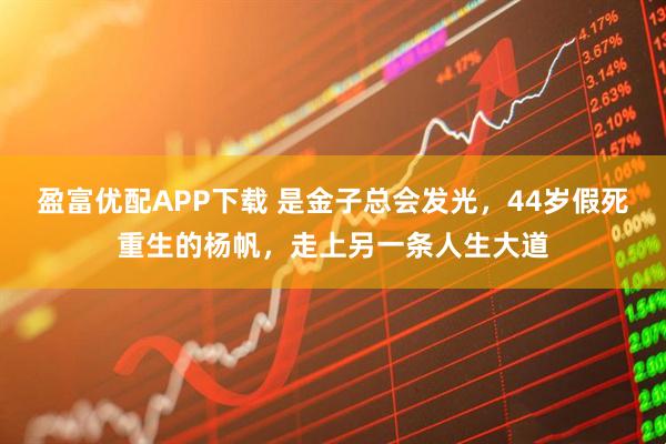 盈富优配APP下载 是金子总会发光，44岁假死重生的杨帆，走上另一条人生大道