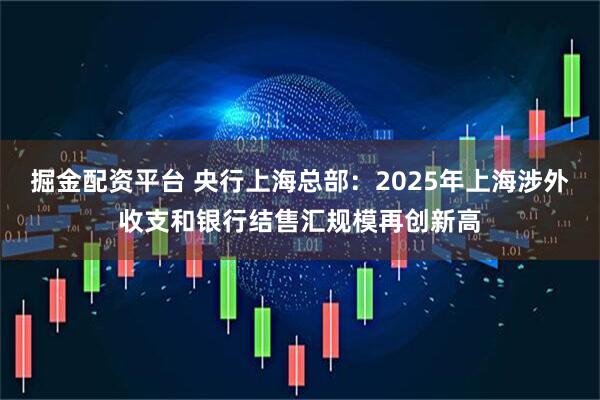 掘金配资平台 央行上海总部：2025年上海涉外收支和银行结售汇规模再创新高