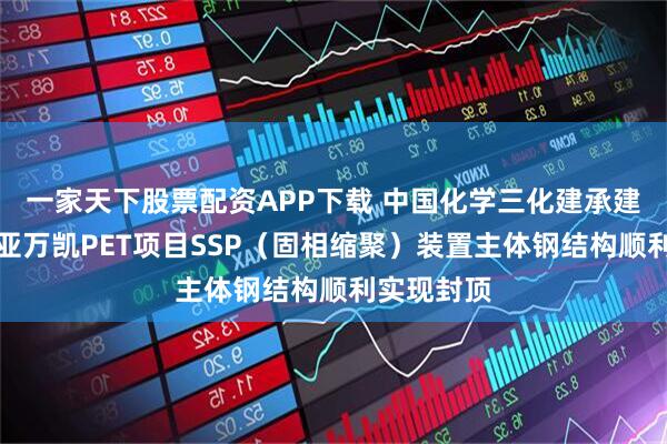 一家天下股票配资APP下载 中国化学三化建承建的尼日利亚万凯PET项目SSP（固相缩聚）装置主体钢结构顺利实现封顶